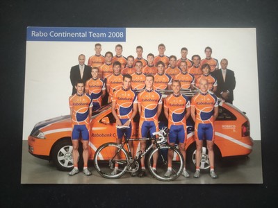 RADSPORT Teamkarte Rabo Continental Team - 2008.