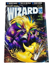Wizard #20 The Guide to Comics April 1993 Vol 1 Cable Cover Blood Syndicate Icon