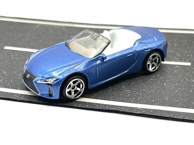 LOOSE Matchbox 2021 Lexus LC 500 (blue) #25/125 SUPER CUSTOM WHEEL