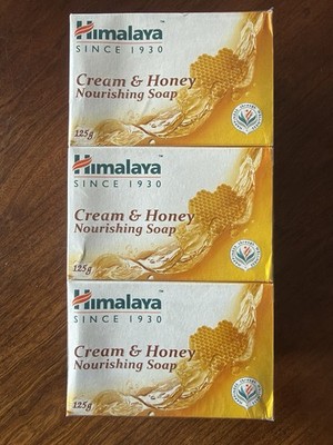 Himalaya Cream & Honey Nourishing Soap  (Pack of 6) - NEW