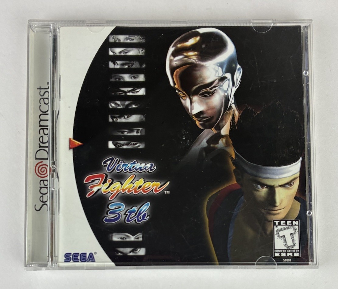 Virtua Fighter 3tb Sega Dreamcast 1999 Complete Tested Working