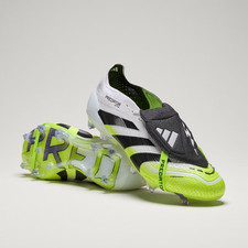 JI1092 adidas Predator Elite FT FG Cloud White Core Black Lucid Lemon Men's