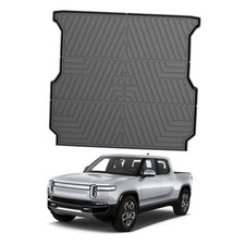 Truck Bed Mat Compatible with 2022-2023 2024 Rivian R1T, All Weather Truck