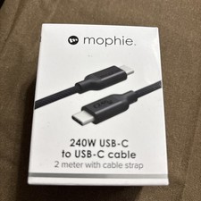 Mophie 240w USB C To USB -C Cable 2 Meter Wit...