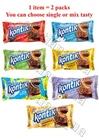Super Kontik Single or Mix 2pcs 90g, 2 pcs=180g/6.35oz  Sandwich Cookies Ukraine