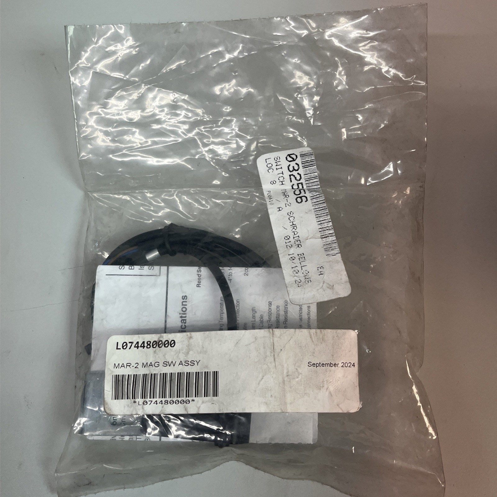 Parker L074480000 MAR-2 5-30 V DC/85-125 V AC Magnetic Reed Switch