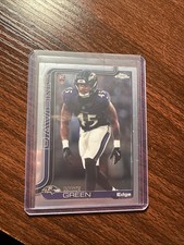 2025 Topps Chrome- Mike Green #376 (RC) Baltimore Ravens