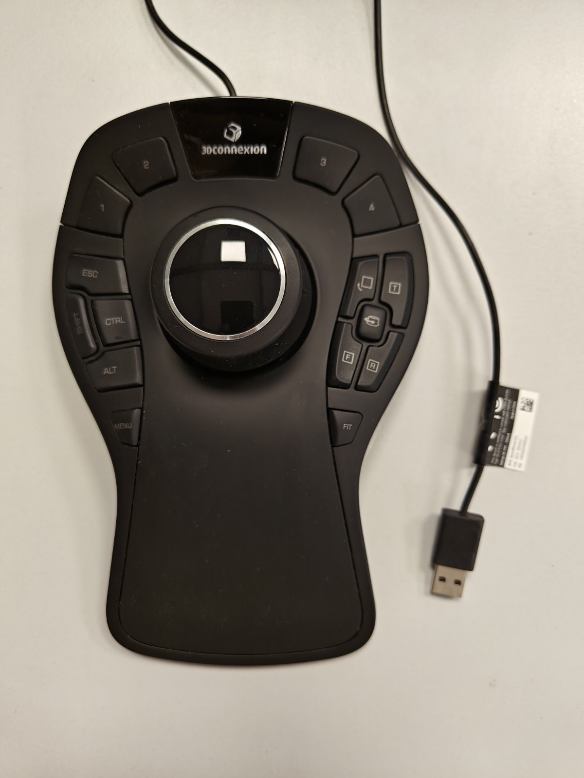 3Dconnexion SpaceMouse Pro Mouse 3D CAD USB 6DoF 15 Tasti Scatolato