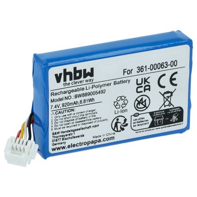 Akku für BMW Navigator 6 5 VI V Navigation 920mAh