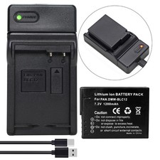 Battery Charger For Leica V-Lux4 V-LUX TYP 114 Q TYP 116 Q-P Digital Camera