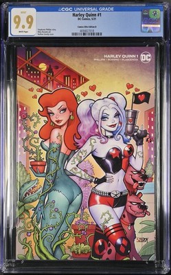     Harley Quinn #1 Nathan Szerdy Limited Trade Variant w/ Poison Ivy CGC 9.9