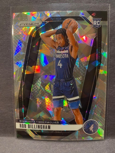 2024-25 Panini Prizm - Robert Dillingham #250 Ice Prizm (RC)