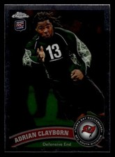 2011 Topps Chrome #14 Adrian Clayborn Rookie  Buccaneers