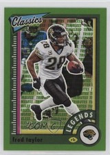 2022 Panini Classics Legends Timeless Tributes Green 24/25 Fred Taylor #147 1u6