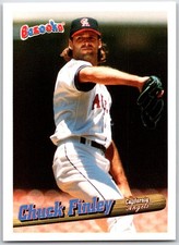 1996 Bazooka Chuck Finley #103 California Angels