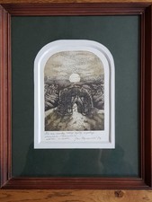 Original Radierung aquaforta und aquatinta handsigniert Jan Kaczkowski