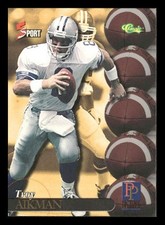 1995 Classic Five Sport #195 Troy Aikman Dallas Cowboys