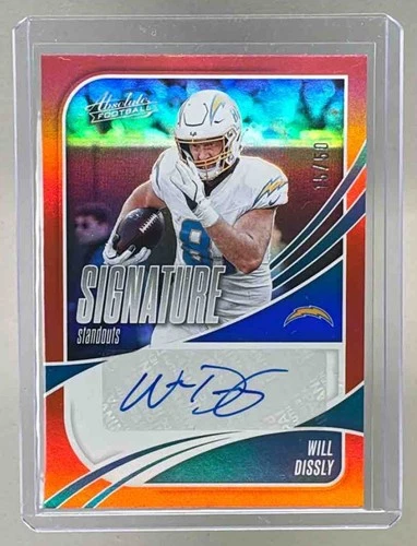 2025 Panini Absolute Will Dissly Orange (RAW)