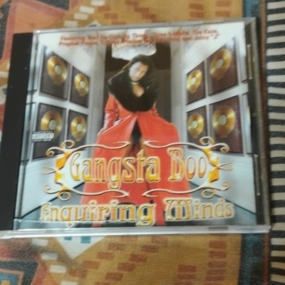 Gangsta Boo - Enquiring Minds (1998 Hypnotize Minds) Rap/Hip-Hop CD Album