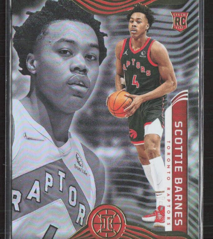 2021-22 Panini Illusions #154 Scottie Barnes Toronto Raptors (P)
