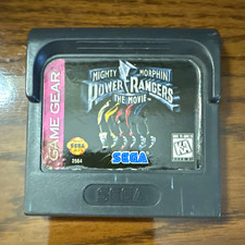 SEGA Mighty Morphin Power Rangers: The Movie (Sega Game Gear) KA Rating image