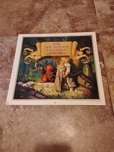 1978 J.R.R. Tolkien Calendar Illustration By The Brothers Hildebrandt