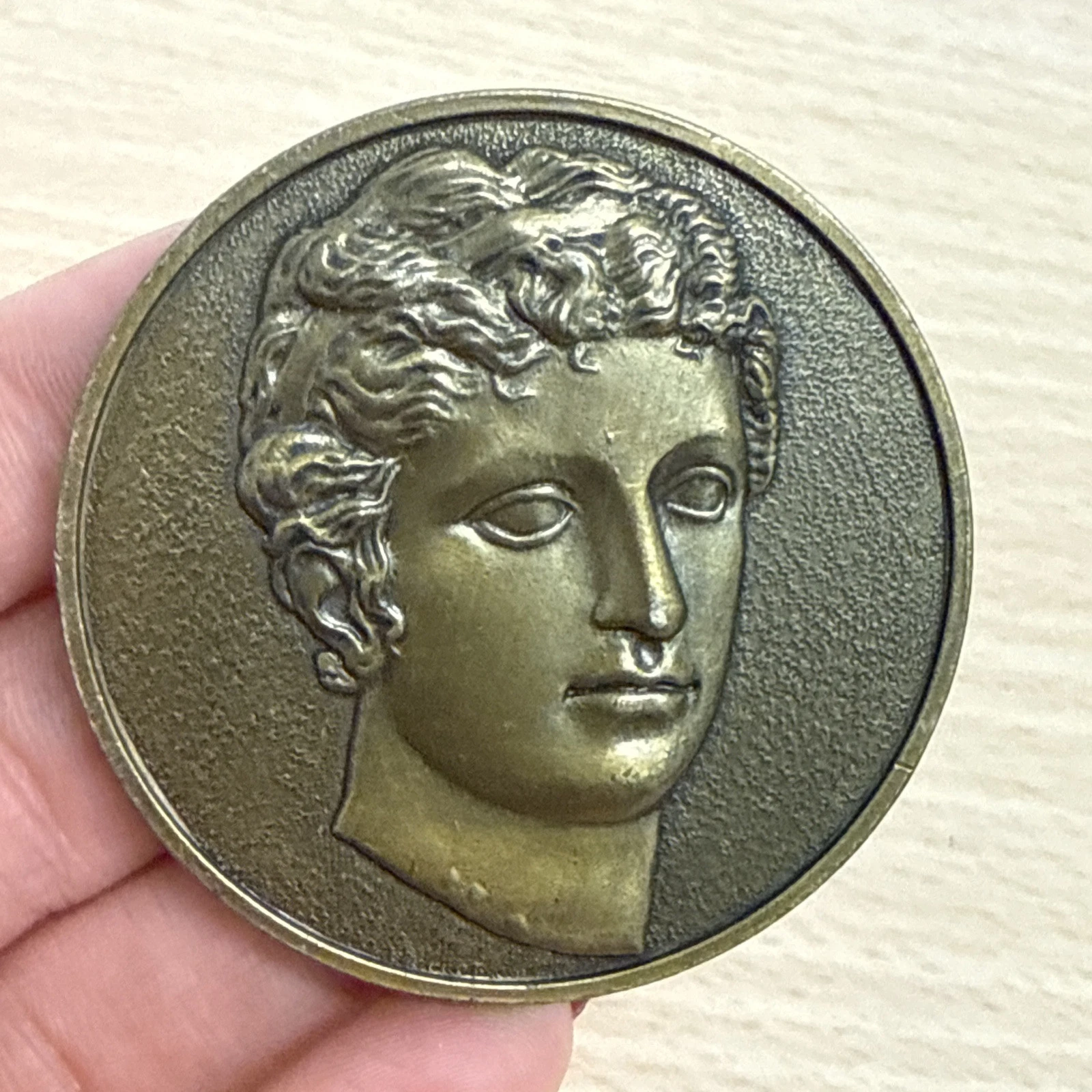 Médaille Offert En Hommage Aux Souscripteurs De La Grande Musique