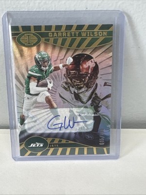 2024 Panini Illusions - Garrett Wilson #69 Trophy Collection Signatures /199...