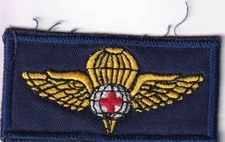 Medical parajumper airborne wings Panama made c. 1999