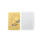 4pcs Silicook Frozen Minced Garlic Onion Storage Tray Cube Freezer Container