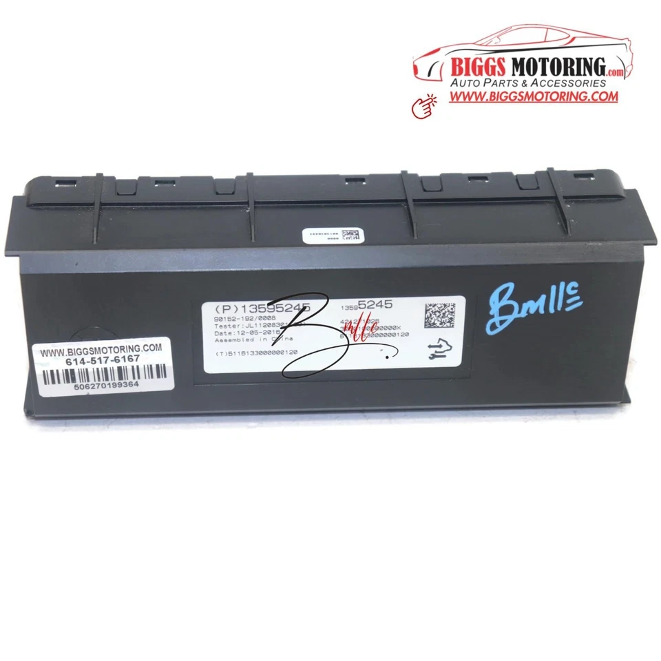 2017 凯迪拉克 CTS Ats 温度气候控制模块 13595245 — 第 3/4 张图片