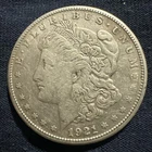 1921-S Morgan Silver Dollar Coin, Au Detail Highly Collectible