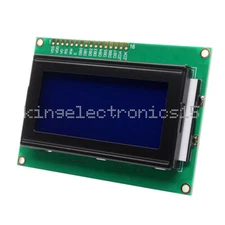 16x4 1604 Character LCD Display Module LCM Blue Blacklight 5V for Arduino DIY