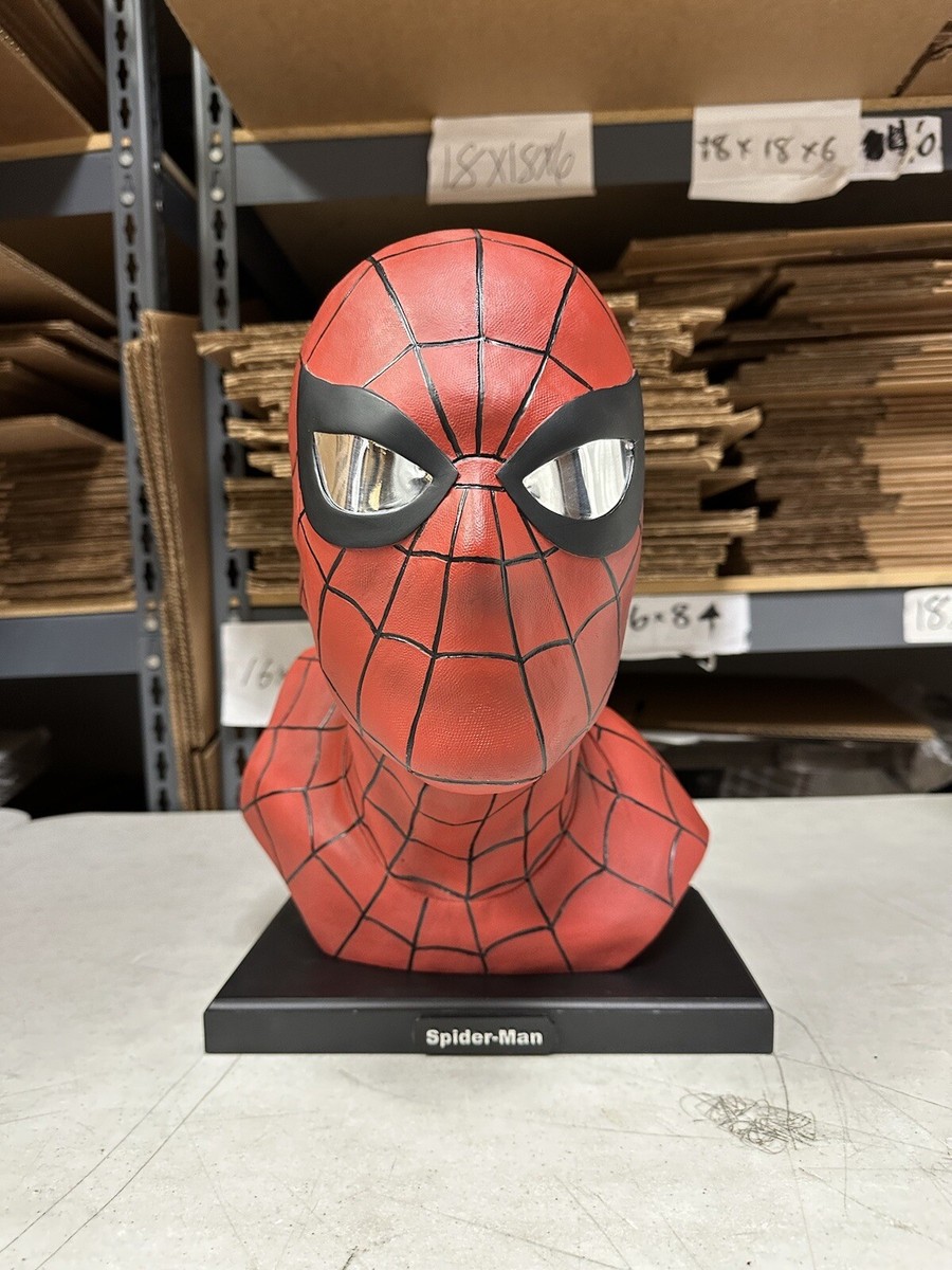 スパイダーマン 13インチ バスト 1:1 ライフサイズ Alex Ross Spiderman Bust Sculpture Alex Ross & Mike Hill 1:1 Full Size 13