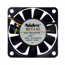 1PC D06R-24TH 16B 6CM 6015 24V 0.10A 3 Lines for NIDEC Motor Protection Cooling