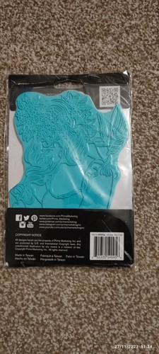 Prima Princesses Coco Rubber Cling Stamp 5x7" Brand New - Picture 2 of 2