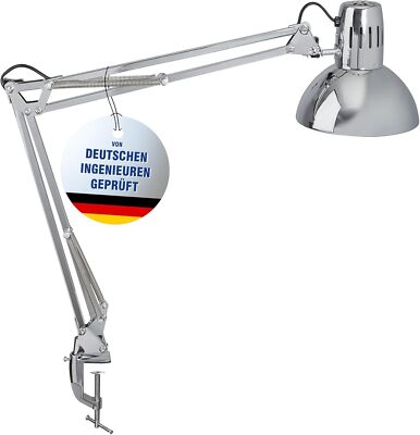 Schreibtischlampe Lampe E27 Klemmfuß Lampe Retro MAULstudy