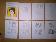 Captain Future 57 Seiten DIN A4 Conceptsketche Studiomaterial Artworks SF Retro