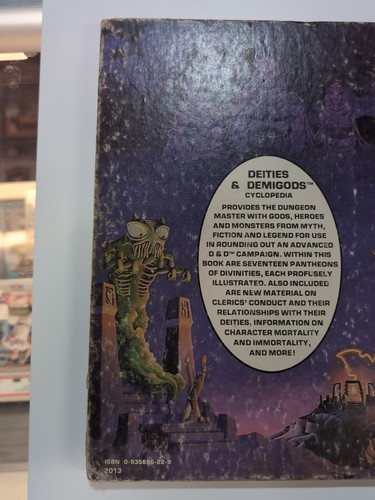 Advanced Dungeons & Dragons Deities & Demigods RARE 2nd Edition 1980, 144 pages - Picture 3 of 16