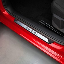 9-tlg. Einstiegsleisten Schutz Für Dacia - Türschweller Aufkleber In Kohlefaser-Optik