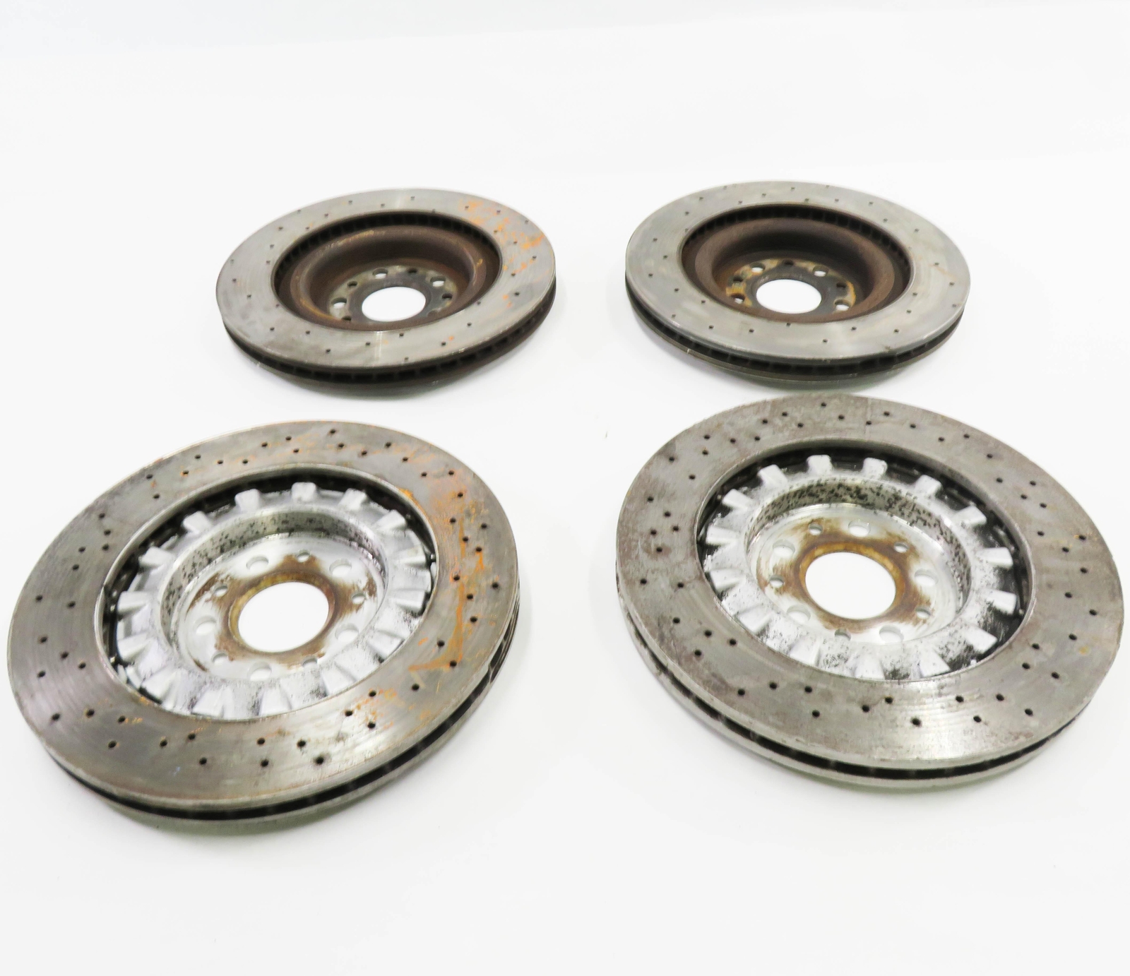 2018 MASERATI QUATTROPORTE (M156) FRONT & REAR BRAKE ROTOR SET-4