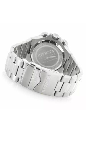 Invicta Men's 50mm Pro Diver Quartz Chronograph Stainless Watch Black BROKEN - Picture 2 of 2