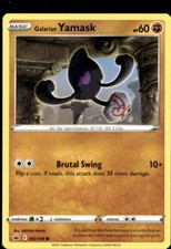 Pokemon Galarian Yamask 082/198 Chilling Reign Non Holo Common 5 Card Lot