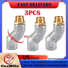 3/4" Fuel Hose Swivel 360 Rotating Connector for Fuel Swivel Fuel Transfer Hose