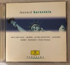 Leonard Bernstein 2 CD. WEST SIDE STORY, CANDIDE, KREMER, PANORAMA  2000