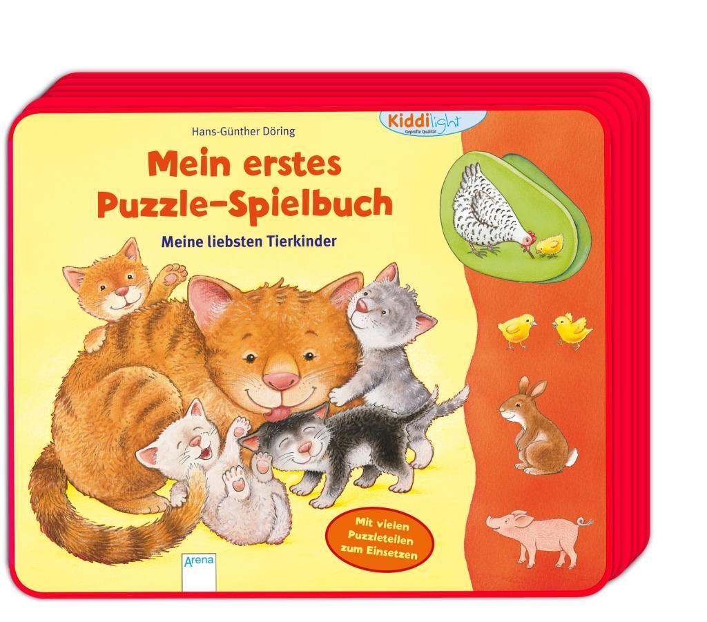 Mein Erstes Puzzle-spielbuch. Meine Liebsten Tierkinder Hans-günther