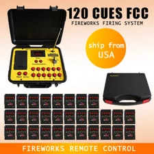 Free ship 120Cues fireworks firing system 500M Long distance