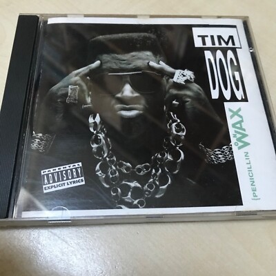 TIM DOG - PENICILLIN ON WAX (CD ALBUM) VERY RARE RAP HIP HOP