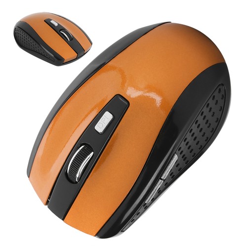 (orange) 02 015 Cordless Mouse Portable Computer Mouse Slim Silent Mouse - Picture 10 of 22