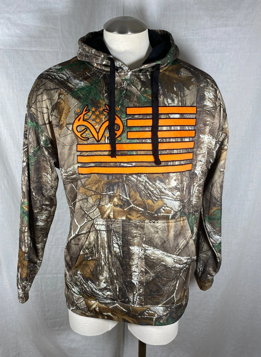 Realtree hoodie with flag new arrivals